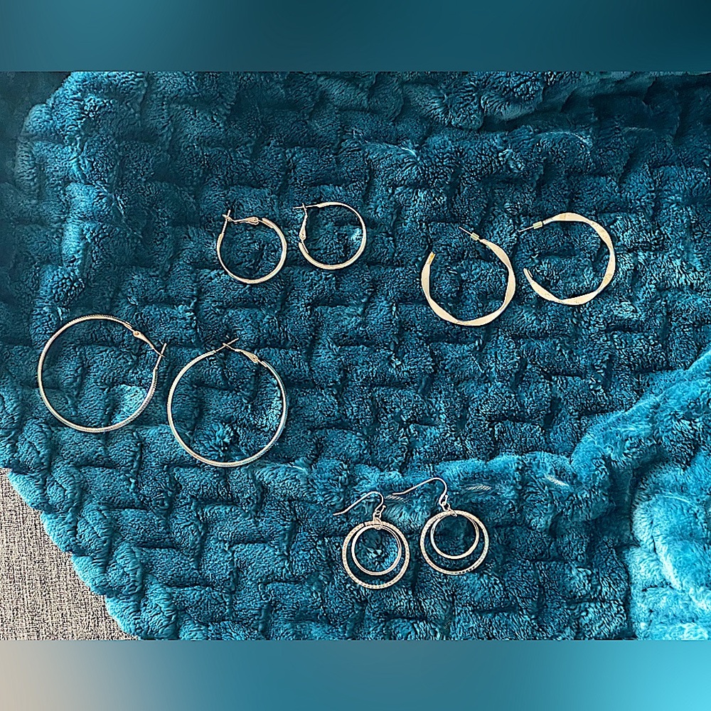Hoop earrings